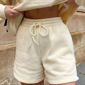 Along For The Ride Lounge Shorts Butter